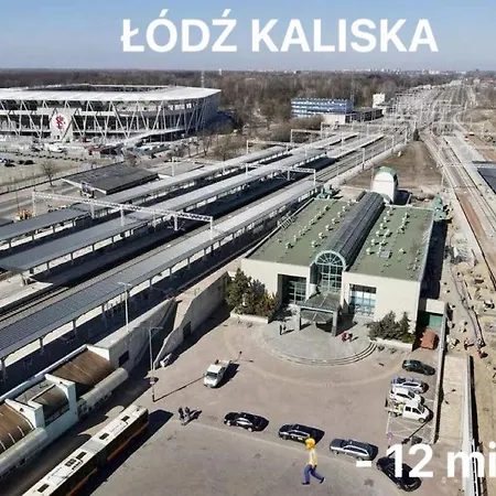 Scandinavian Zoo Atlas Arena Retkinia District Parking Daire Łódź