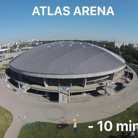 Scandinavian Zoo Atlas Arena Retkinia District Parking Apartament *